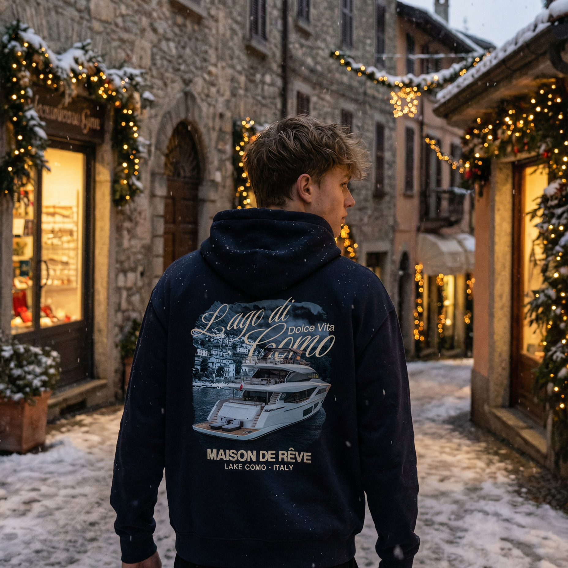 Lago Di Como Hoodie