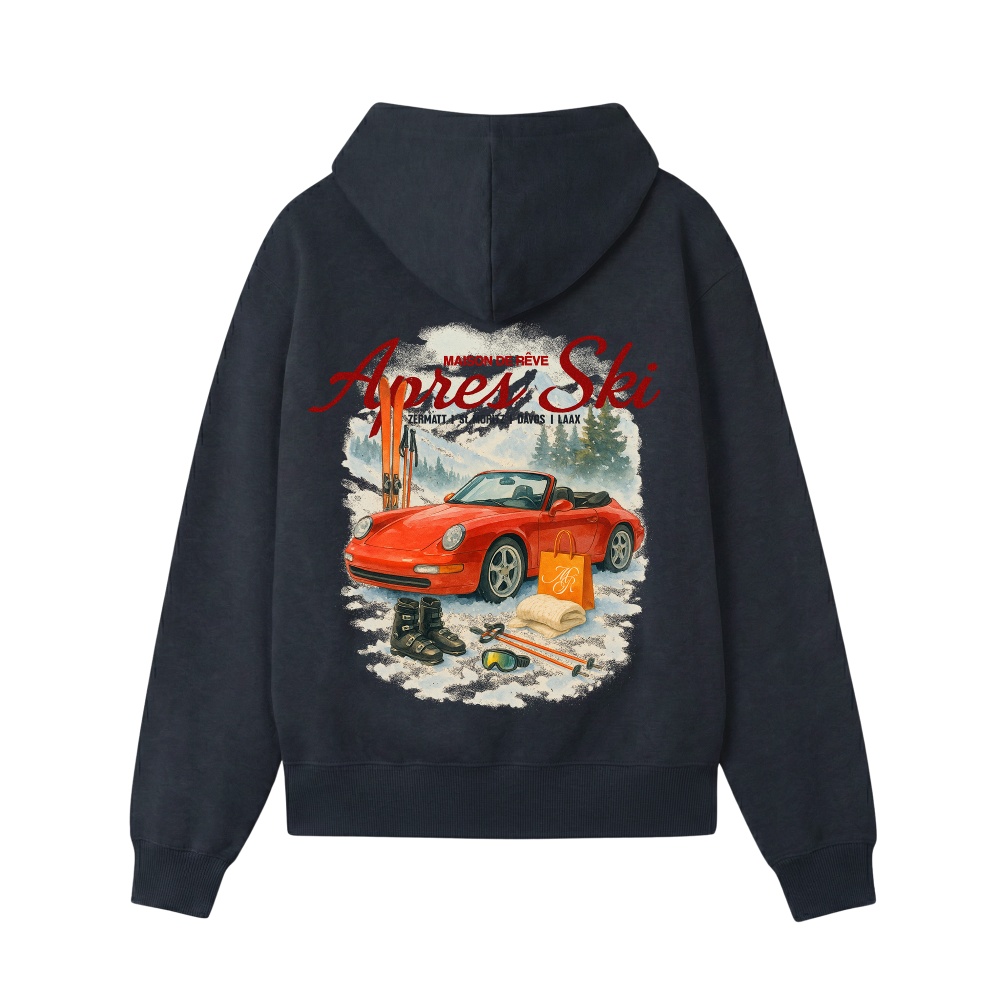 Porsche Ski Hoodie