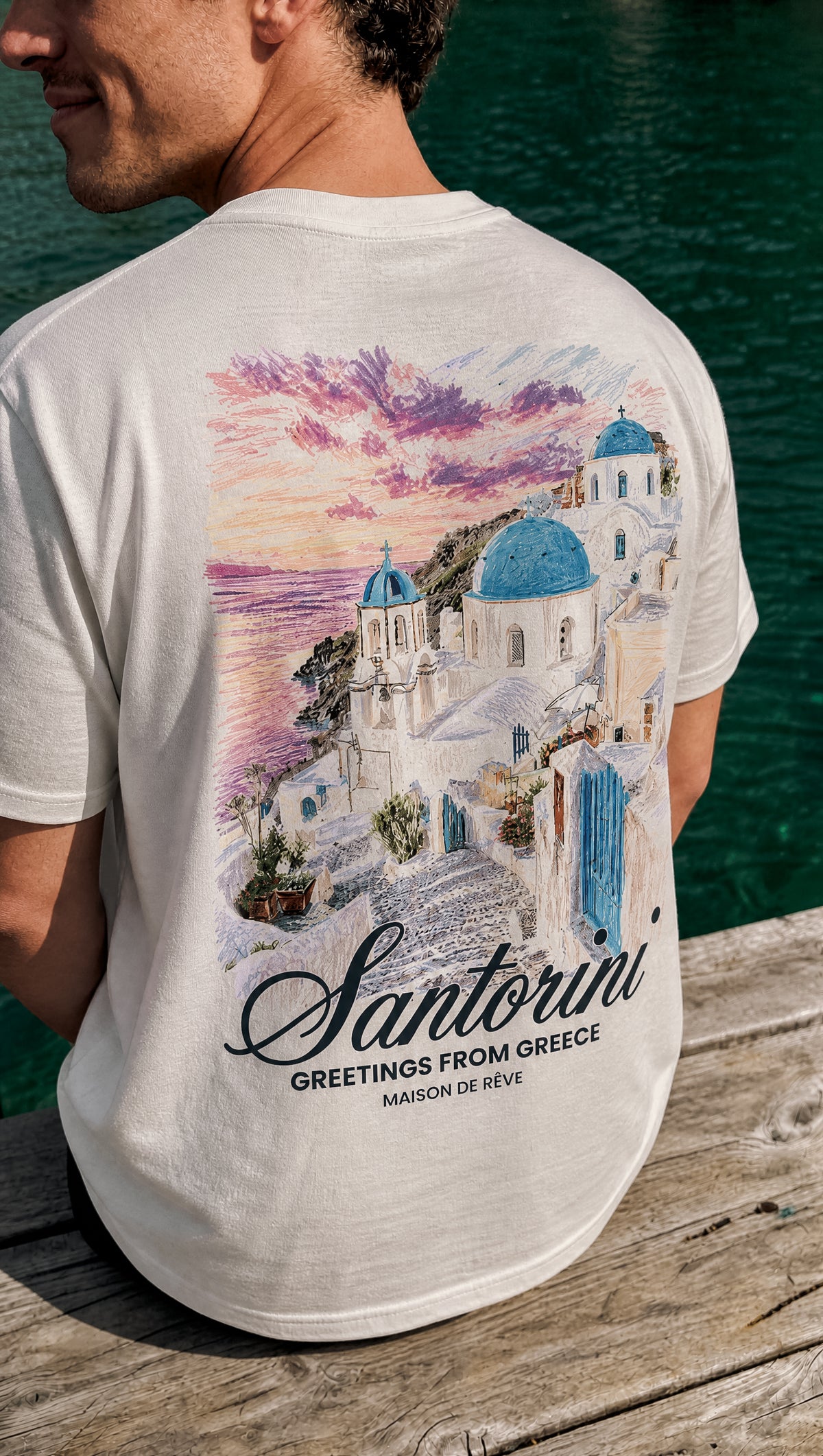 Santorini Summer T-Shirt