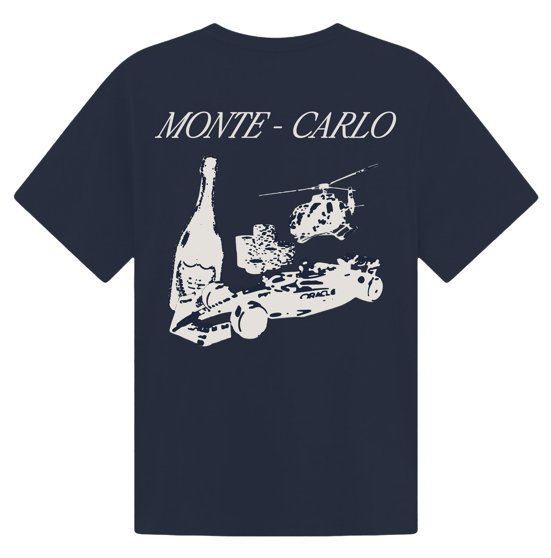 Monaco oversized heavyweight cotton T‑shirt white

