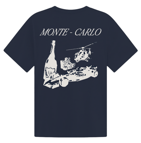 Monaco oversized heavyweight cotton T‑shirt white

